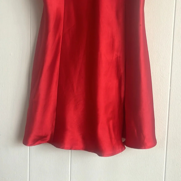Victoria's Secret Red Lace Slip Dress Lingerie-size Medium - Picture 5 of 7